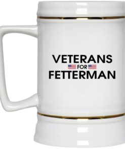Veterans For Fetterman Mugs 3