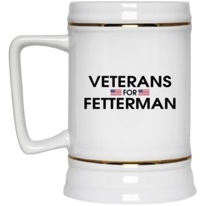 Veterans For Fetterman Mugs 3