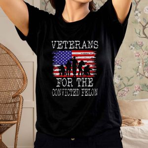 Veterans For The Convicted Felon T Shirt 1