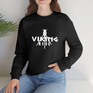 Viking Rise Logo T Shirt 1