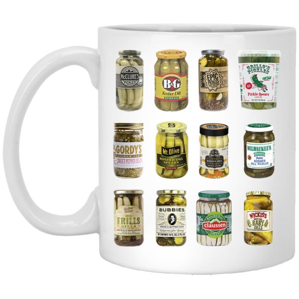 Vintage Canned Pickles Pickle Lovers Mugs