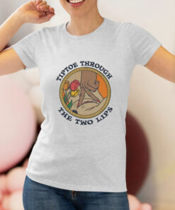 Vintagefantasy Tiptoe Through The Two Lips T Shirt 1