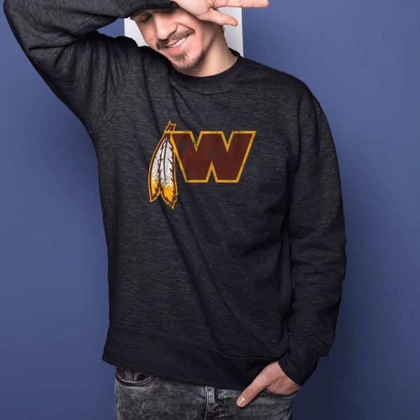 WASHINGTON FOOTBALL FEATHER T-SHIRT