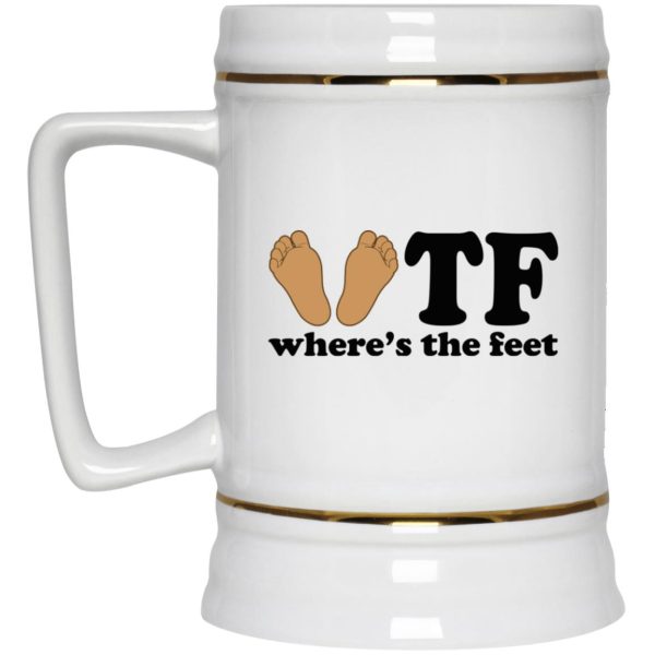 WTF – Where’s The Feet Mugs