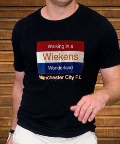 Walking In A Wiekens Wonderland Manchester City Fc T Shirt 1