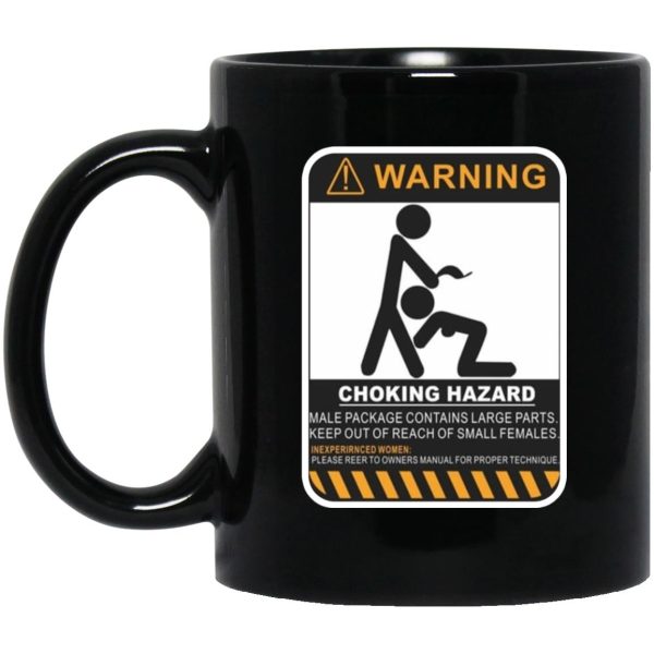 Warning Choking Hazard Mugs