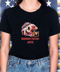 Washington Commanders Redskins Forever Httr Helmet T Shirt 1