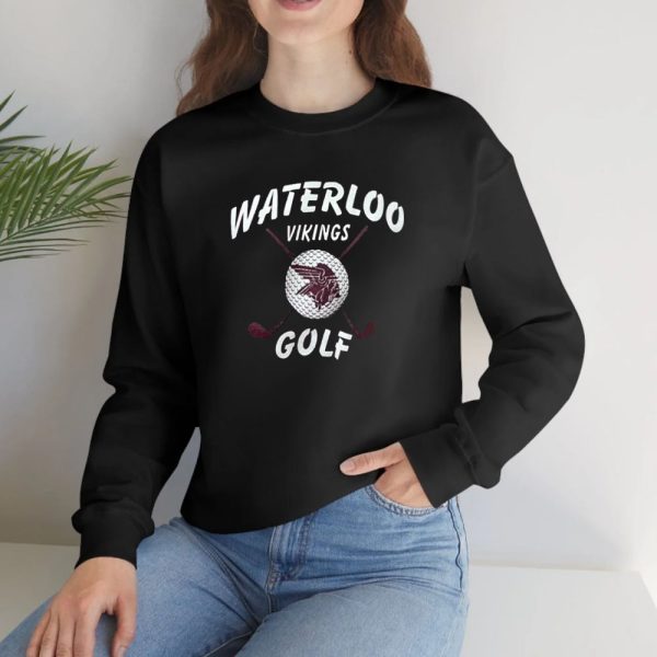 Waterloo Vikings Golf Logo T-Shirt