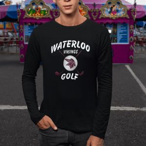 Waterloo Vikings Golf Logo T-Shirt