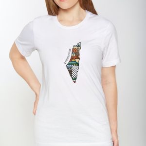 Wear It Proud Palestine Map Colourful Free Palestine Shirts 1