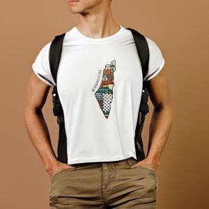 Wear It Proud Palestine Map Colourful Free Palestine Shirts 2