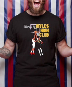 Welcome To Myles High Club Basketball T Shirt 1