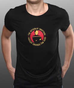 Wil Wheaton's Officially Unofficial Wesley Crusher Fan Club T Shirt 2