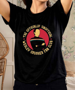 Wil Wheatons The Officially Unofficial Wesley Crusher Fan Club T Shirt 1