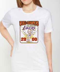 World Champions Lakers 2000 T Shirt 1