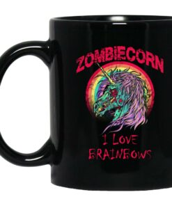 Zombiecorn I Love Brainbows Mugs 1