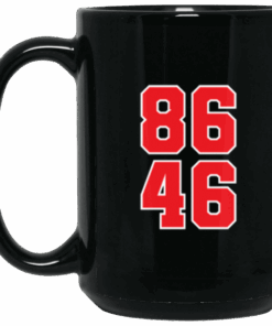 86 46 Impeach Joe Biden 15 oz Black Mug 1
