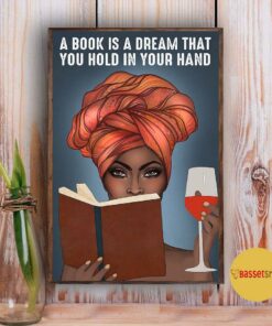 A book is a dream that you hold in your hand vertical poster 3