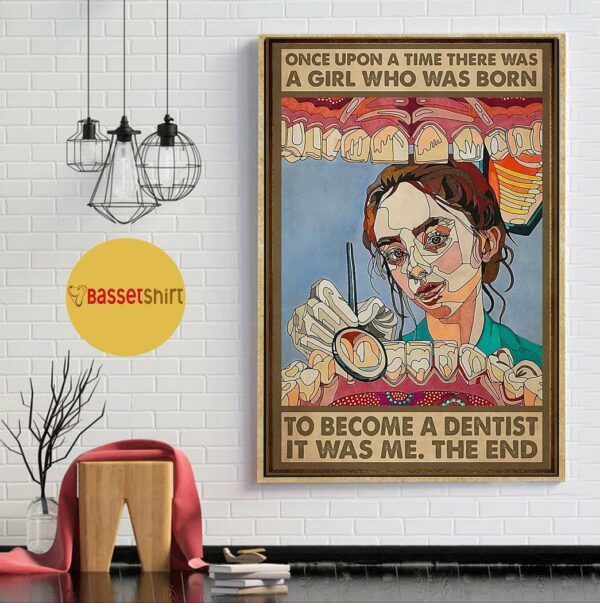 A girl who was born to become dentist poster