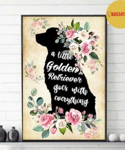 A little golden retriever go with everything poster 3