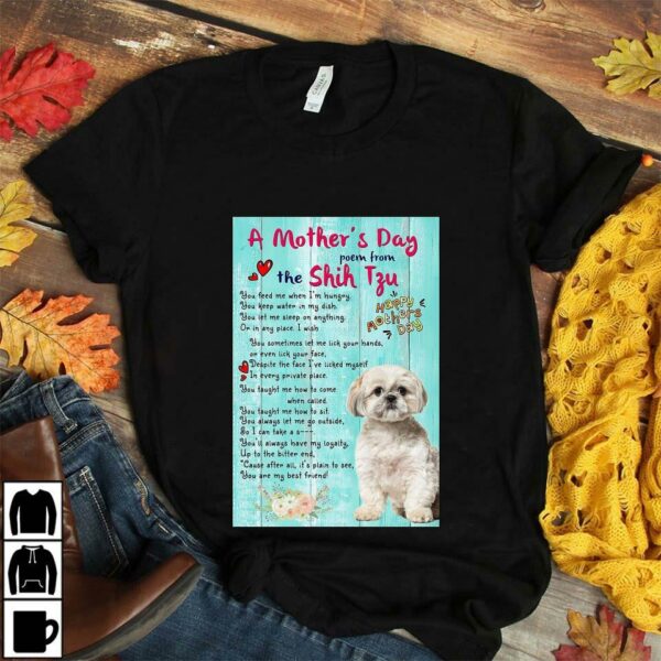 A mother’s day poem from the shih tzu poster canvas