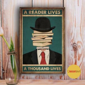 A reader lives a thousand lives poster 3