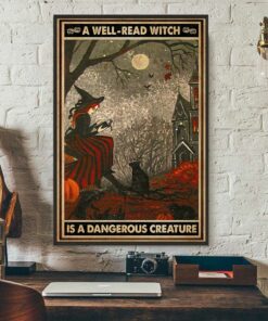 A well read witch is dangerous creature poster 1