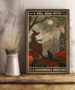 A well read witch is dangerous creature poster 1 A well read witch is dangerous creature poster 2