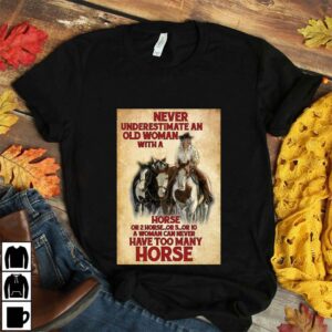 A woman never can have too many horses poster 4