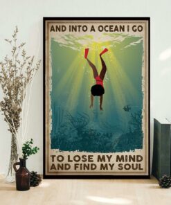 African American into the ocean i go to lose my mind and find my soul poster 1