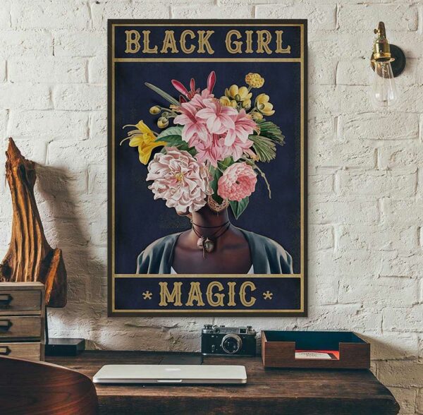 African American poster black girl magic