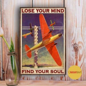 Air racing lose your mind find your soul vertical poster 3