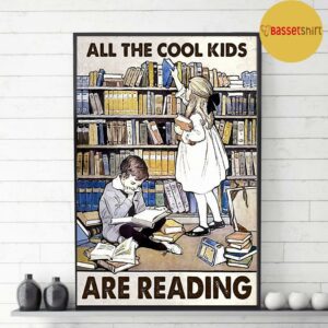 All the cool kids are reading poster 3