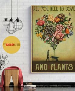 All you need is love and plants poster 1