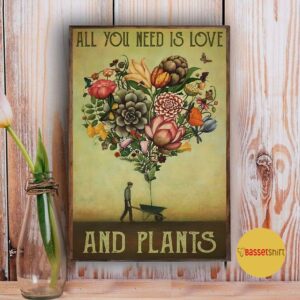 All you need is love and plants poster 3