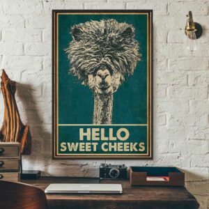 Alpaca hello sweet cheek poster 3