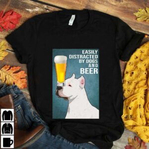 American Pit Bull Terrier easily to distracted by dogs and beer poster 4