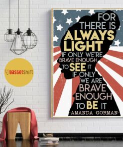 American flag Amanda Gorman poem 2021 poster 1