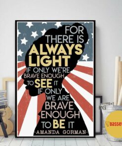American flag Amanda Gorman poem 2021 poster 2