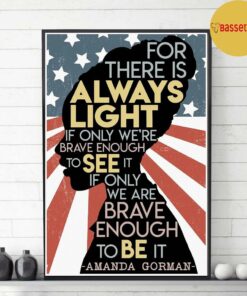 American flag Amanda Gorman poem 2021 poster 3
