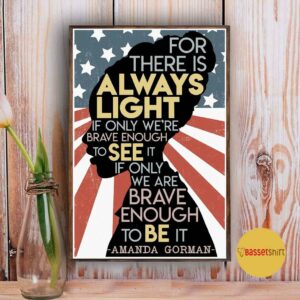 American flag Amanda Gorman poem 2021 poster 5