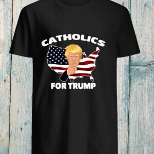 American flag Catholics for Trump 3