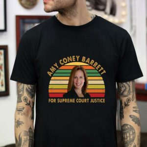 Amy Coney Barrett ACB for supreme court justice vintage t-shirt