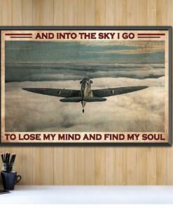 And into the sky I go to lose my mind and find my soul horizontal canvas 1 And into the sky I go to lose my mind and find my soul horizontal canvas 2