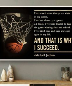 And that is why I succeed MJ basketball canvas 1 And that is why I succeed MJ basketball canvas 2