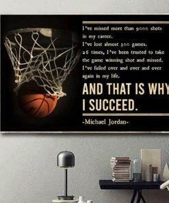 And that is why I succeed MJ basketball canvas 2 And that is why I succeed MJ basketball canvas 3