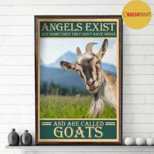 Angels exist but sometimes they don't have wings and are called goats poster 3