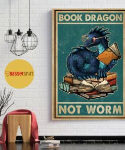 Art Book Dragon not worm wall canvas 3 Art Book Dragon not worm wall canvas 4