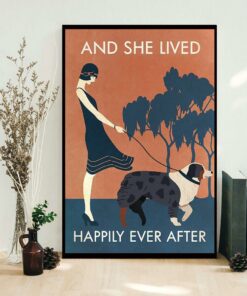 Australian Shepherd and she lived happily ever after poster 1