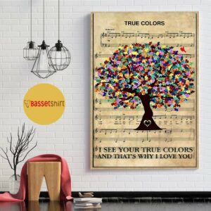 Autism Poster I see your true colors poster 1